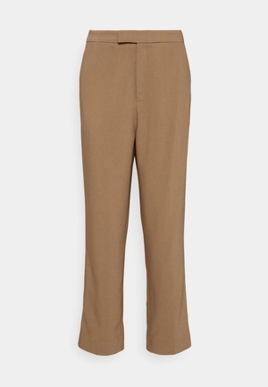 Pantalons ANNA FIELD Anna Field High Waist Trousers Beige Femme | TCZ-7211177